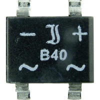 Мост диодный 1 А, 80 В, кремниевый, однофазный, корпус: SO-4-SLIM Diotec B40S-SLIM