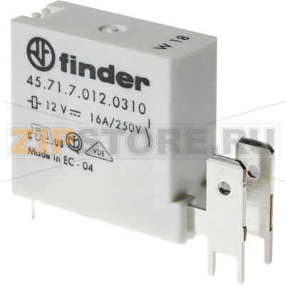 Реле электромагнитное, 24 V (DC), 16 A Finder 45.71.7.024.0310 