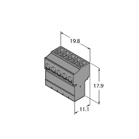Клемма соединительная Turck IMC 1.5/ 5-ST-3.81 BK