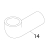 Impulse elbow 1003017 Fagor AD-64 C