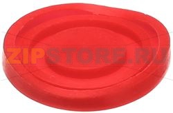 ROUND RED SWITCH COVER 