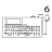 KU-007 Plus, programmable keyboard unit TSC DA200