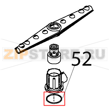 Oring supporto torretta grande rif. 4262 Teikos TS983 Oring supporto torretta grande rif. 4262 Teikos TS983Запчасть на деталировке под номером: 52