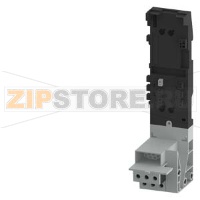 SIMATIC DP, ET200S, СИЛОВОЙ ТЕРМИНАЛЬНЫЙ МОДУЛЬ ШИРИНОЙ 65 ММ ДЛЯ УСТАНОВКИ МОДУЛЯ F-DS1E-X, С 3 КЛЕММАМИ ДЛЯ ПОДКЛЮЧЕНИЯ НАГРУЗКИ И 3 КЛЕММАМИ ДЛЯ ПОДКЛЮЧЕНИЯ К ИСТОЧНИКУ 3-ФАЗНОГО ПЕРЕМЕННОГО ТОКА Siemens 3RK1903-3AC00