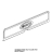 Stainless steel heat-guard for Unox XVC 205