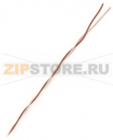 Hyperline UTP1-C5-S24-CRS-IN-NJ-500 (UTP1-C5E-SOLID-CROSS-500) (500 м) Кроссировочная витая пара, неэкранированная U/UTP, категория 5e, 1 пара (24 AWG), одножильный (solid), без общей внешней оболочки