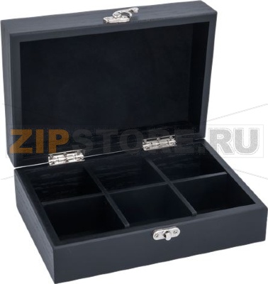 ЧАЙНАЯ КОРОБКА ДЕРЕВЯННАЯ НА 6 ЯЧЕЕК 