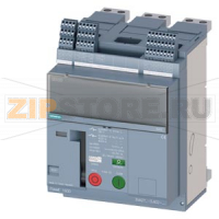 fixed-mounted sw. disconnector frame 1600; with RTC and 4AUX Icu=55kA @ 415V, 3-pole SD100; In=800A without overload protection w/o short-circuit protection rear horizontal connection Siemens 3VA2780-1.A02-....