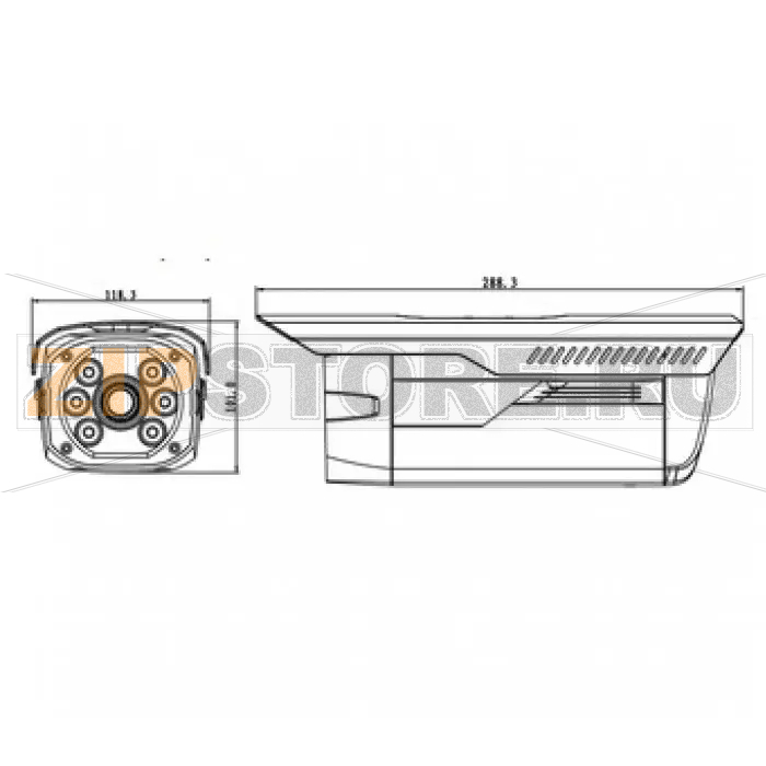 IP-камера Dahua DH-IPC-HFW5200P-IRA-0722A 