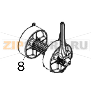 Core adapter (Green), MOQ 2 pcs 3” TSC ME240 Core adapter (Green), MOQ 2 pcs 3” TSC ME240Запчасть на деталировке под номером: 8