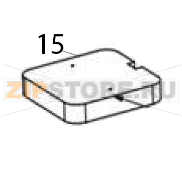 Metal base Hurakan HKN-FR1GM Metal base Hurakan HKN-FR1GMЗапчасть на деталировке под номером: 15