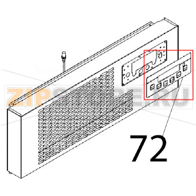Silk-scree. panel Angelo Po IA51 Silk-scree. panel Angelo Po IA51Запчасть на деталировке под номером: 72