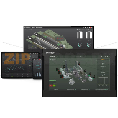 Программное обеспечение Movicon Next Omron RTH4-4K-2W-H 