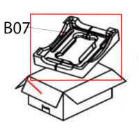 Lower cushion Hurakan HKN-WP900M