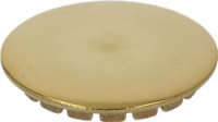 BURNER CAP PRINTED BRASS POLISHED