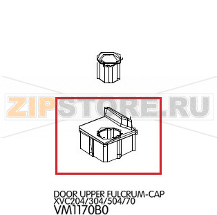 Door upper fulcrum-cap Unox XBC 605 Door upper fulcrum-cap Unox XBC 605Запчасть на деталировке под номером: 79Название запчасти на английском языке: Door upper fulcrum-cap Unox XBC 605