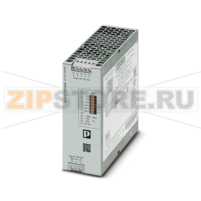Блок питания QUINT POWER с регулированием в первичной цепи Phoenix Contact QUINT4-PS/1AC/12DC/15 Блок питания QUINT POWER с регулированием в первичной цепи Phoenix Contact QUINT4-PS/1AC/12DC/15Регулируемые выходные характеристики, технология SFB (Selective Fuse Breaking) и NFC интерфейс, вход: 1-фазный, выход: 12 В пост. тока/15 A