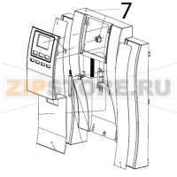 Front panel Hurakan HKN-ME709