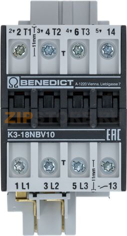 КОНТАКТОР BENEDIKT/JAGER K3-18NBV10 RATIONAL 40.06.454P 