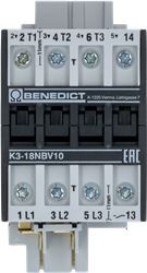 КОНТАКТОР BENEDIKT/JAGER K3-18NBV10 RATIONAL 40.06.454P 