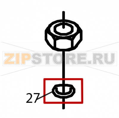 Junta torica Ø19,35xØ12,29xØ3,53 Fagor FI-160 Junta torica Ø19,35xØ12,29xØ3,53 Fagor FI-160Запчасть на деталировке под номером: 27Название запчасти Fagor на английском языке: Junta torica Ø19,35xØ12,29xØ3,53 FI-160.