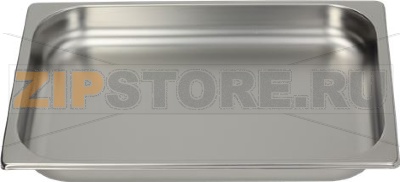 ICE-CREAM PAN ST./STEEL 360x250xh40 mm 