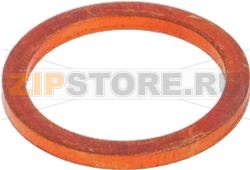 GUARN. PIANA RAME ø 17,8x14,4x1,5 mm 