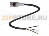 Кабель датчика-исполнительного устройства Female connector V1-G-A2-BK10M-PUR-U Pepperl+Fuchs