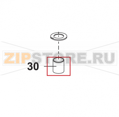 Sold as RN20-101Z Bear Varimixer RN20 VL-2                                                                           Sold as RN20-101Z Bear Varimixer RN20 VL-2Запчасть на сборочном чертеже под номером: 30Название запчасти на датском&nbsp;языке: Sold as RN20-101Z Bear Varimixer RN20 VL-2