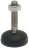 PIEDE SNODATO INOX M10 ø 40 mm