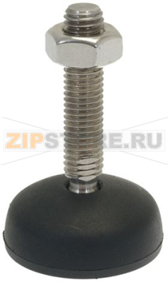 PIEDE SNODATO INOX M10 ø 40 mm 
