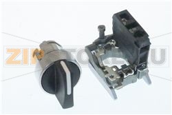 SELETTORE NERO 0-1 SCHNEIDER XB4BD21 
