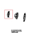Ct Bt right door spring latch cov Unox XVC 505E