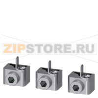 Wire Connector Wire Control Wire Tap 3 pcs. Accessory for: 3VA1 100/160 Siemens 3VA9113-0JG10