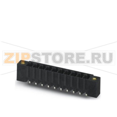 Ответная часть разъема Phoenix Contact MCV 1,5/ 6-GF-3,81 P14 THR Номинальный ток: 8 А, Расчетное напряжение (III/2): 160 В, Полюсов: 6, Размер шага: 3,81 мм, Цвет: черный, Поверхность контакта: олово, Монтаж: SMD/THT/THR, Информация для пользователя и рекомендации по проектированию процесса технологии сквозного печатного монтажа находится на сайте: http://www.combicon.com.Минимальный заказ: 50 шт.Упаковка: 50 шт.