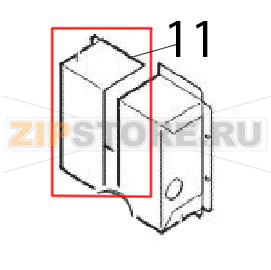 Heat element bracket Angelo Po FM611E1 Heat element bracket Angelo Po FM611E1Запчасть на деталировке под номером: 11