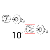 Blue ring knob Angelo Po 191PI2V