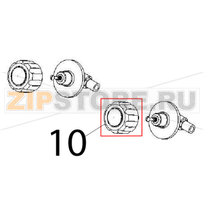 Blue ring knob Angelo Po 191PI2V Blue ring knob Angelo Po 191PI2VЗапчасть на деталировке под номером: 10