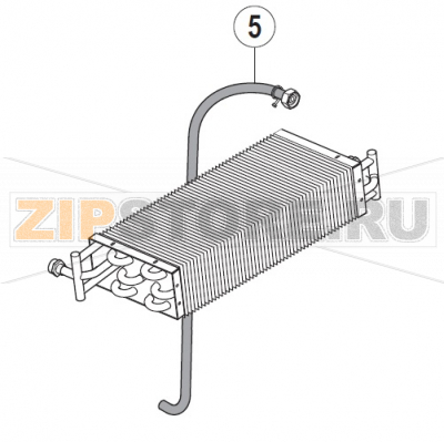 Hose Hobart UXT-10A                                                                                      Hose Hobart UXT-10AЗапчасть на сборочном чертеже под номером: 5Название запчасти на немецком языке языке: Hose Hobart UXT-10A
