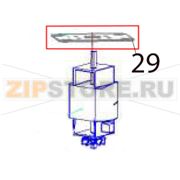 Motor fixing Hurakan HKN-CFV60 Motor fixing Hurakan HKN-CFV60Запчасть на деталировке под номером: 29