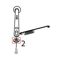 Washer spring KitchenAid 5K45SSEWH