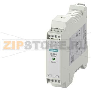 SITRANS TR320 преобразователь температуры для монтажа на рейку, с одним конфигурируемым входом и гальванически изолированным 2-х проводным выходом  (без поверки и метрологического сертификата). Siemens 7NG032.-.....-.... 