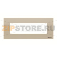 Рамка на 7 модулей, шампань ABB 2CLA277700N1901