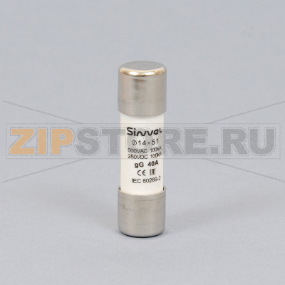 Вставка плавкая 40 А, gG, 14x51 мм Sinvel SV1451-40 