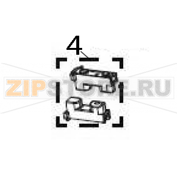 Take label sensors Zebra ZT600 Take label sensors Zebra ZT600Запчасть на деталировке под номером: 4