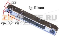 CAGE DE CHARNIERE *U* D/G FEMELLE 