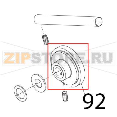Camma CE lavorato Sirman Mirra 250 C Camma CE lavorato Sirman Mirra 250 CЗапчасть на деталировке под номером: 92