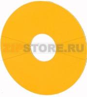 Знак, аварийная остановка, желтый, D=90 мм, могут быть помечены Eaton M22-XAK-*