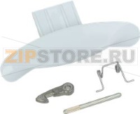DOOR HANDLE KIT WHITE INDESIT C00116580