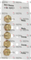 LPG INJECTORS 8MB REX BASSO KIT 5 PCS